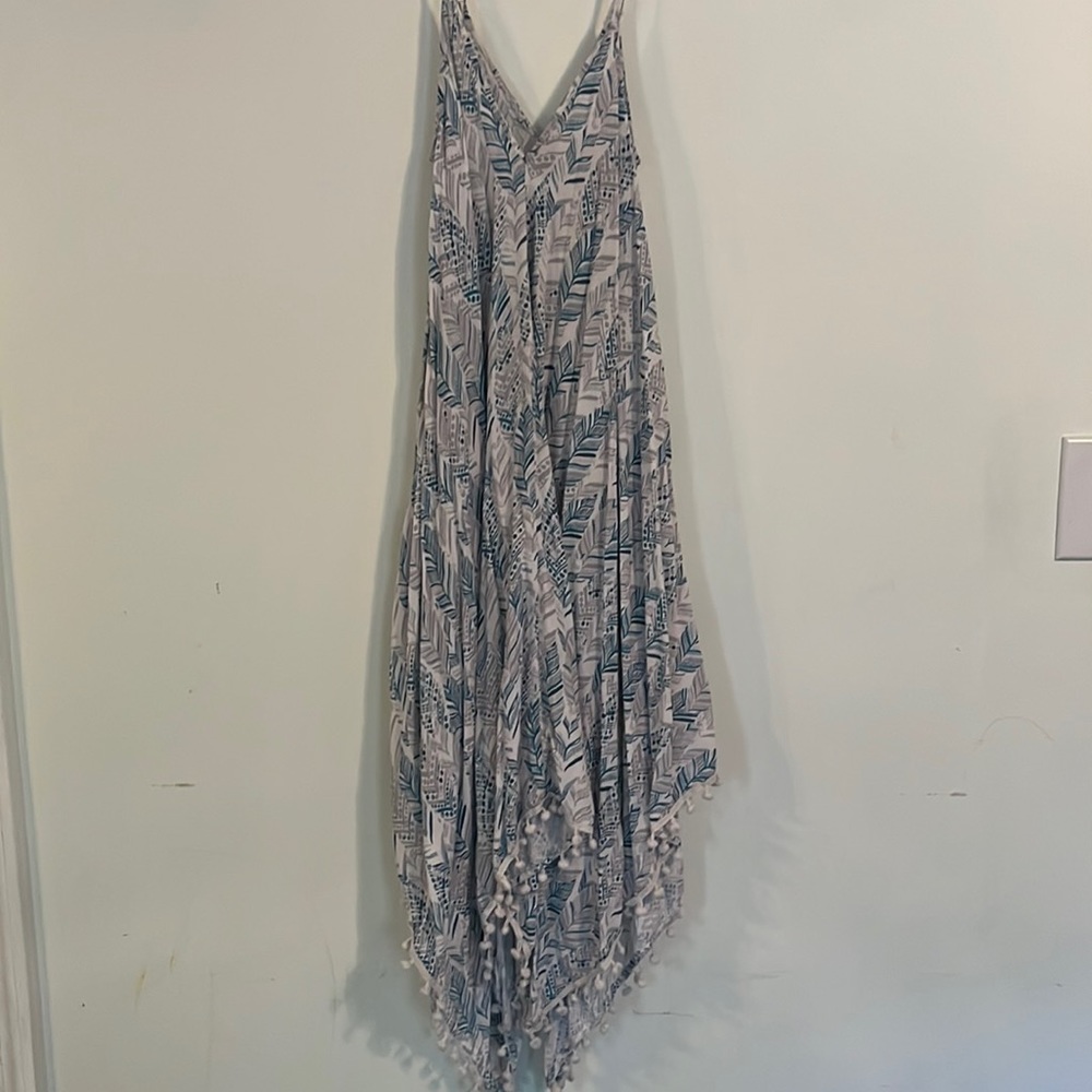 Pattern flow dress